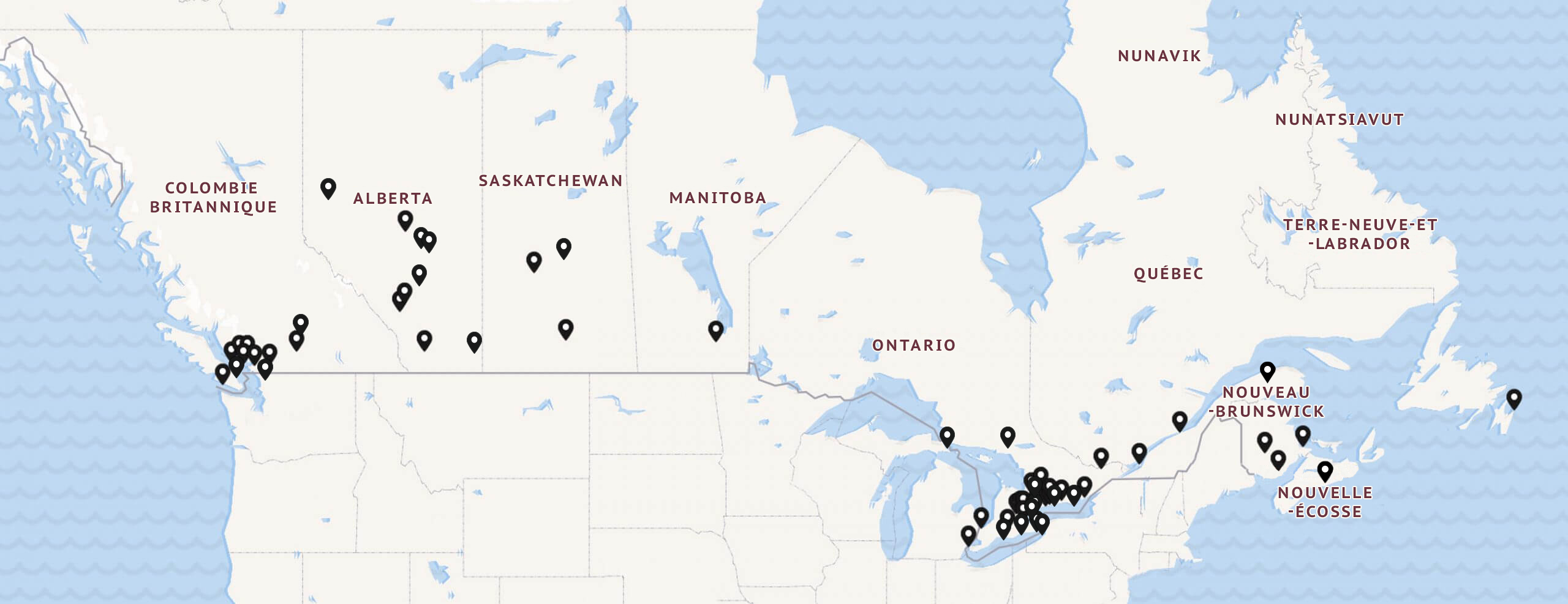 Map of Canada